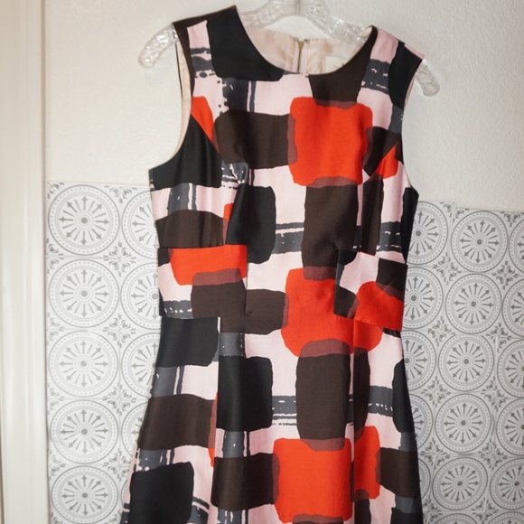 Kate Spade Cocktail Dress in Red & Black - Picture 2 of 6
